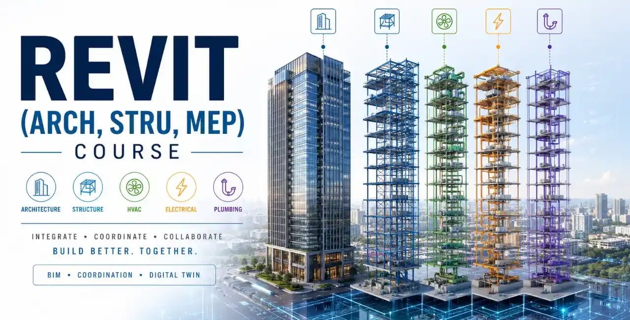 Revit Architecture, MEP & Structure Online Training in BTM Layout