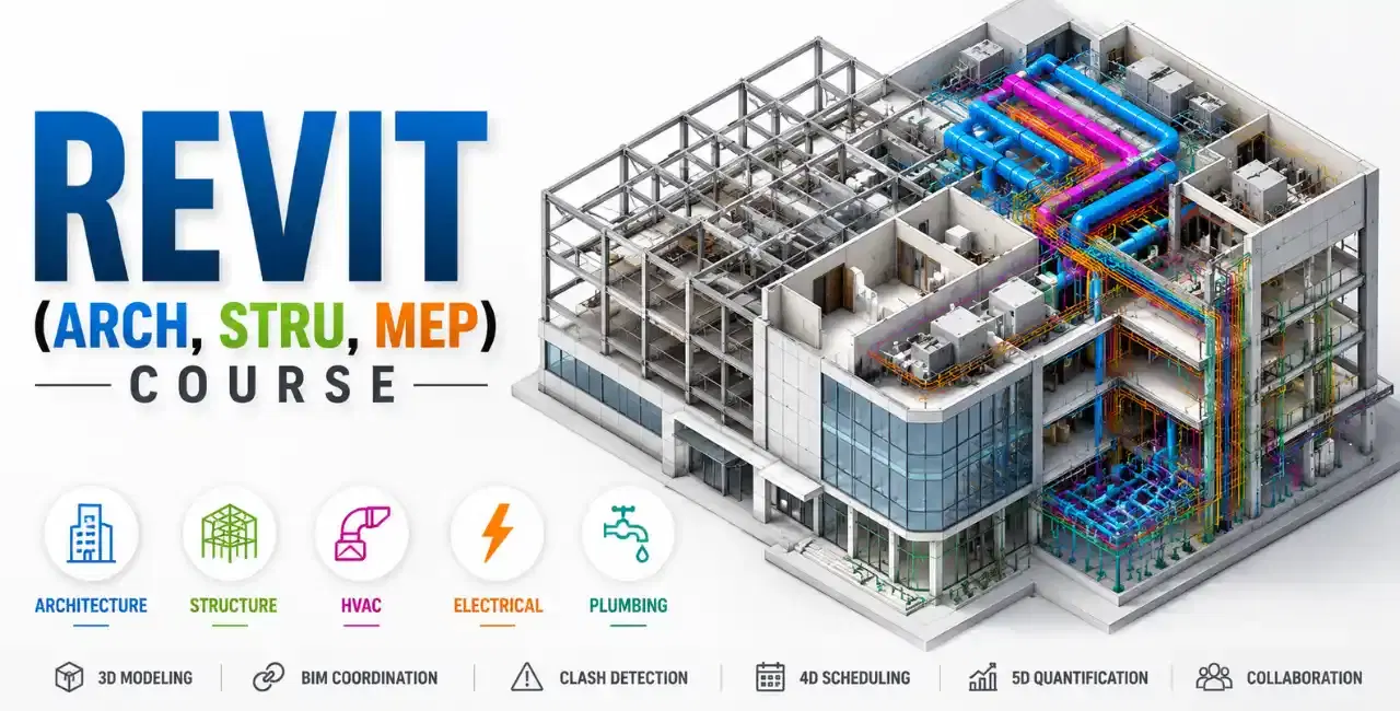 Revit Architecture, MEP & Structure Online Training in Hosur