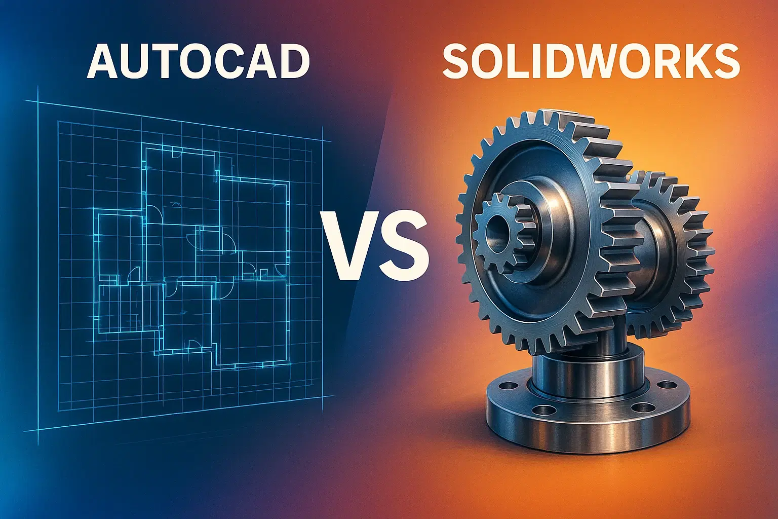 autocad vs solidworks beginners
