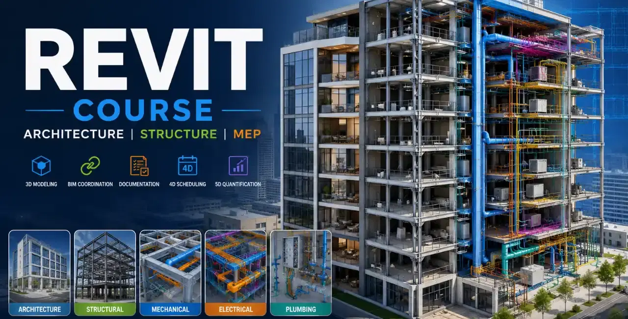 Revit Architecture, MEP & Structure Online Training in Vellore